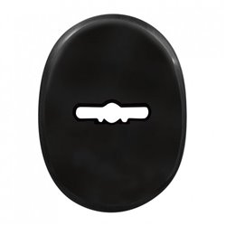 Декоративна накладка кругла під сувальдний ключ чорний (53192)