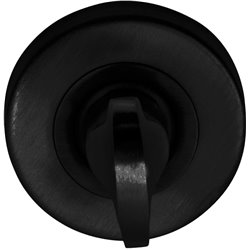 Накладка Condi Collection WC кругла Чорна (40632628)
