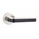 Ручка дверна на розетці SIBA FLAMINGO матовий нікель / чорний (A63 0 22 66)