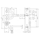 Захисна фурнітура ROSTEX FORTE RX-50 fix-mov DIN PLATE 90 мм нерж. сталь мат. 22 мм 3 клас (Чехія)