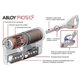 Циліндр Abloy Protec2 72 мм (36х36Т) ключ/тумблер матовий хром