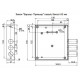 Замок врізний Бар'єр Прем'єр 63мм лівобічний (РФ)