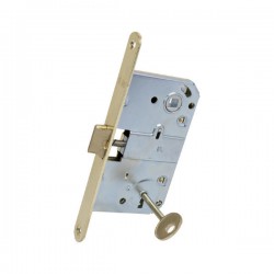 Механизм с ключом АRT DOOR M90K латунь 90мм (13289)