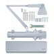 Дотягувач накладний RYOBI DS-4550P Silver PRL_HO_ARM до 200кг (RY27000005126)