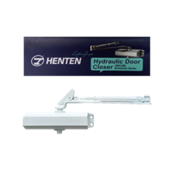 Доводчик для дверей HENTEN HDC-410 білий Крептрейд EN3 10 шт (1057496410W)